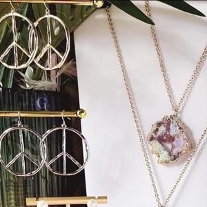 Park Lane Groovy Earrings Gold NWT